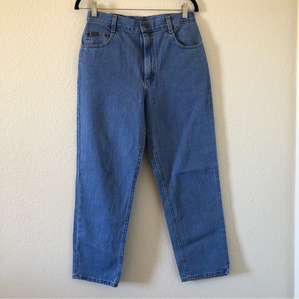 RIDERS Vintage Blue High Waist Loose Fit Jeans Girls Size 14.5